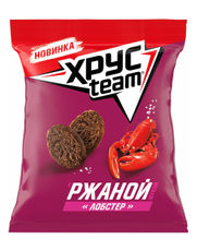 Сухарики Хрусteam ржаные лобстер, 100г