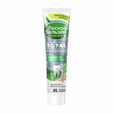 Паста зубная Лесной Бальзам имбирь-матча-кальций, 150г