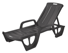 Шезлонг Keter Florida прямоугольный пластиковый, 188.7 х 43 х 67