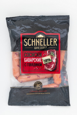 Сосиски Schneller баварские с говядиной, 400г