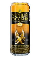 Напиток Черный русский коньяк миндальный слабоалкогольный, 0.45л