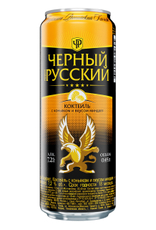 Напиток Черный русский коньяк миндальный слабоалкогольный, 0.45л