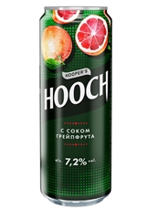 Напиток Hooch супер со вкусом грейпфрута слабоалкогольный, 0.45л