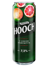 Напиток Hooch супер со вкусом грейпфрута слабоалкогольный, 0.45л