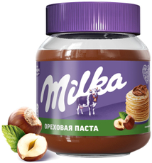 Паста ореховая Milka с добавлением какао, 350г