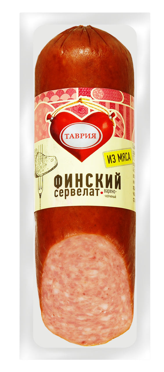 Сервелат Таврия финский варено-копченый, 350г