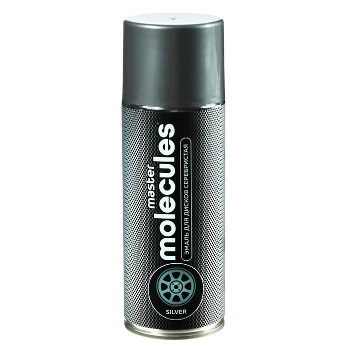 Эмаль для дисков Molecules серебряная, 520мл