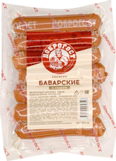 Сосиски Баварские Доброгост 350г