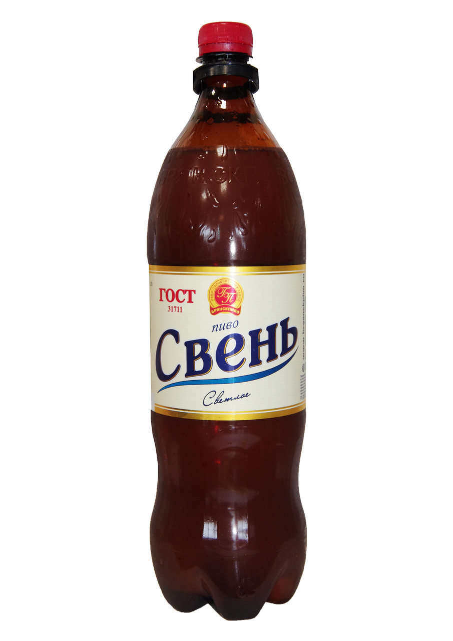 Пиво Брянскпиво Свень светлое 4.3%, 1.42л купить с доставкой на дом, цены в  интернет-магазине