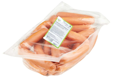 Сосиски Заволжский МК молочные ГОСТ, ~1.2кг