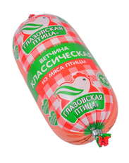 Ветчина Глазовская птица классическая вареная птица, 400г