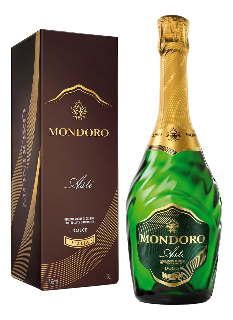 Бутылка шампанского мондоро