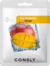 Маска тканевая Consly Питательная с экстрактом манго, 20мл