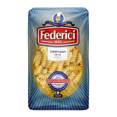 Макароны спирали Federici Fusilli №42 высший сорт, 500г