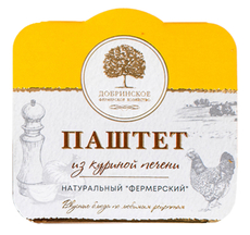 Паштет Добринское Фх из куриной печени, 100г