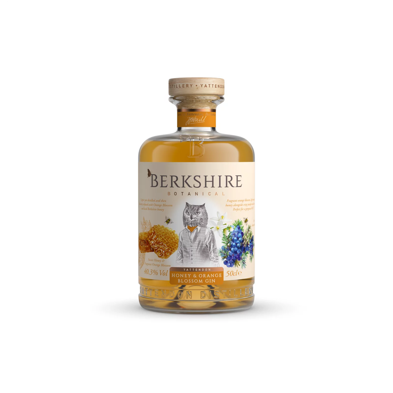 Джин Berkshire Botanical Honey&Orange Blossom Мед и Цветы Апельсина, 0.5л