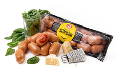 Сардельки колобки МК Балтика с сыром, 415г