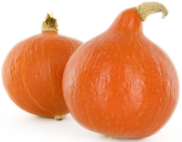 Изображение товара Круглая оранжевая тыква качественный овощ для запекания и выпечки