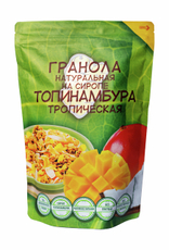 Гранола Посадъ Тропическая на сиропе топинамбура без глютена, 250г