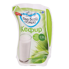 Кефир Для всей семьи 2.5%, 900г