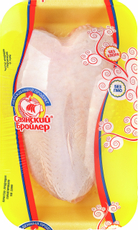 Грудка цыпленка-бройлера Саянский бройлер охлажденная, ~1кг