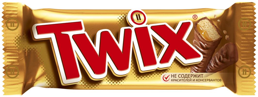 Шоколадный батончик TWIX, 55 г