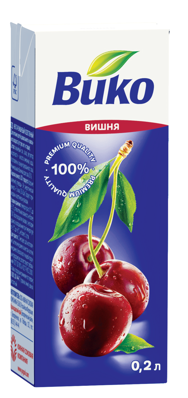 Нектар ВИКО вишневый, 0,2л купить с доставкой на дом, цены в интернет ...