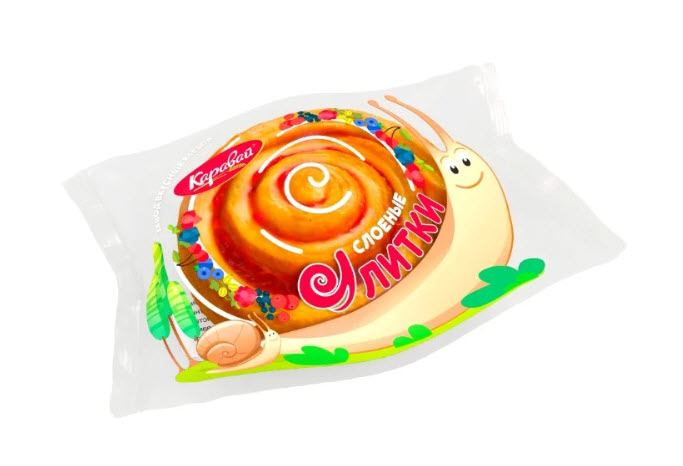 Булочка Каравай Улитка, 140г