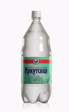 Вода Иркутская минеральная лечебно-столовая газированная, 1.25л