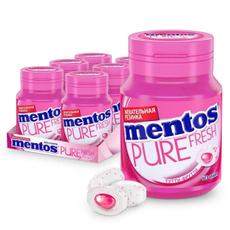 Жевательная резинка Mentos Pure fresh Тутти-Фрутти, 54г x 6 шт