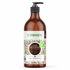 Гель для душа Synergetic Кофе и зеленый лайм увлажняющий, 750мл