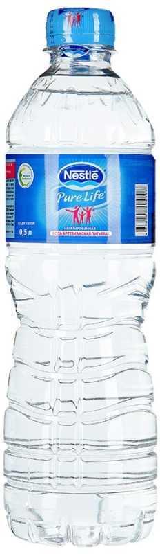 Питьевая вода NESTLE Pure Life негазированная, 0,5 л