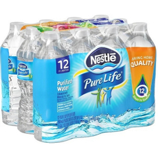 Вода Nestle Pure Life артезианская питьевая негазированная, 500мл x 12 шт