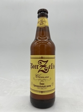 Пиво BeerZelis Премиальный лагер светлое фильтрованное пастеризованное, 0.5л