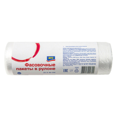 aro Пакет фасовочный в рулоне 8мкм 25 х 40см, 500шт