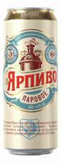 Пиво Ярпиво Паровое светлое, 0.45л