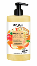 Крем-гель Woah для рук и тела яблочный штрудель, 650мл