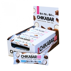 Батончик Chikalab шоколад-кокос протеиновый, 60г x 20 шт