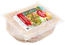 Шашлык из филе цыпленка-бройлера Павловская курочка Сливочный охлажденный, 700г