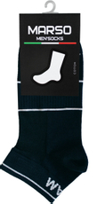 Носки мужские Marso Sport НМC-0002 хлопок-полиамид синие, 42-44