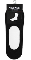 Подследники мужские Marso Гладь М-304 хлопок-полиамид черные, 39-41