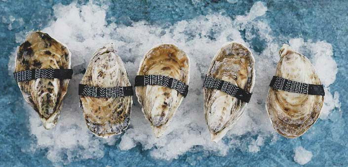 Изображение товара Свежие устрицы Dibba Bay №3 140г натуральные морепродукты