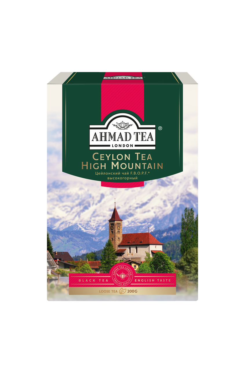 Изображение товара Чай Ahmad Tea Ceylon High Mountain черный листовой, 200г