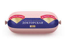 Колбаса Клинский Докторская вареная ГОСТ, 400г