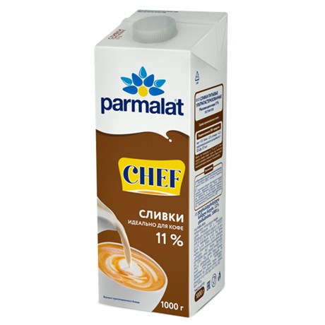 Сливки ультрапастеризованные Parmalat Chef 11%, 1л купить с доставкой на дом, цены в интернет-магазине