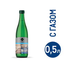 RIOBA Вода минеральная столовая газированная, 500мл