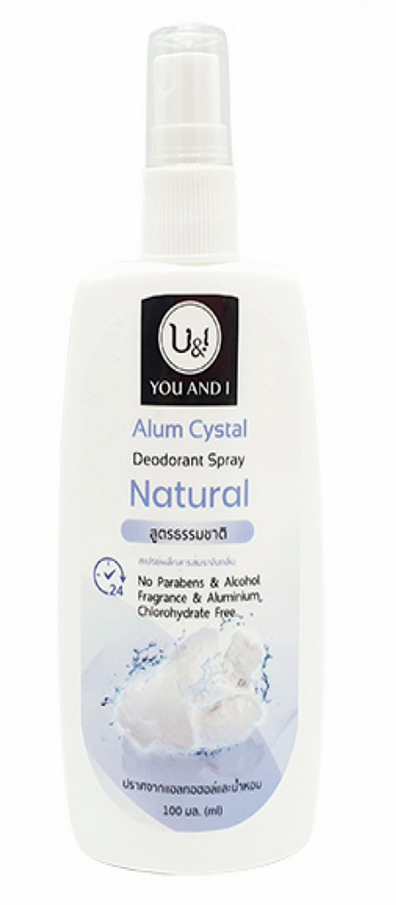 Изображение товара Дезодорант-кристалл U&I Natural 100 мл для чувствительной кожи безопасный и натуральный