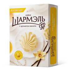 Зефир Ударница Шармэль с ароматом ванили, 255г x 2 шт