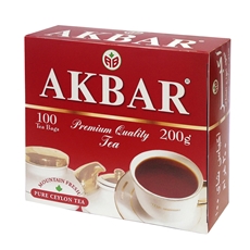 Чай Akbar Mountain Fresh черный (2г х 100шт), 200г