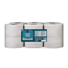 METRO PROFESSIONAL Туалетная бумага 200м 1-слойная, 12 рулонов